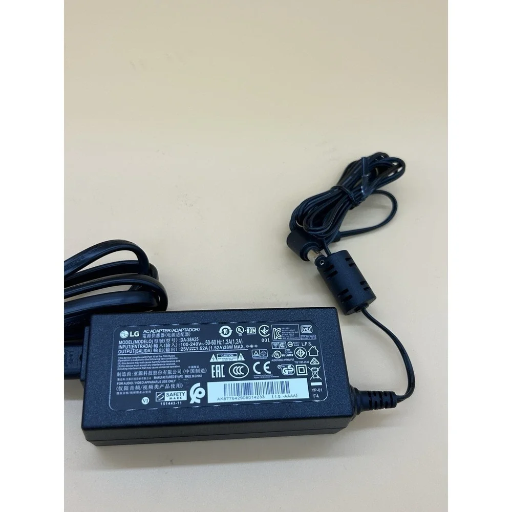LG DA-38A25 AC Adapter Power Supply 25V 1.52A OEM for SK4D Sound Bar